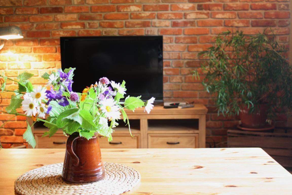 Apartamento Forsthof Niendorf Teterow Habitación foto